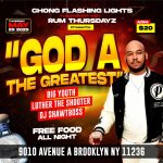 Chong Flashing Lights Rum Thursday 5/29/25